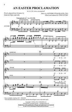 An Easter Proclamation von Tom Fettke 