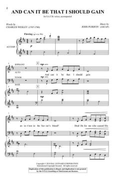 And Can It Be That I Should Gain von John Purifoy (Download) 