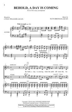 Behold, A Day Is Coming von Patti Drennan (Download) 