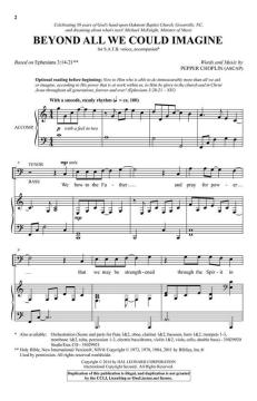 Beyond All We Could Imagine von Pepper Choplin (Download) 