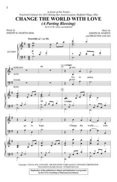 Change the World with Love von Joseph M. Martin (Download) 