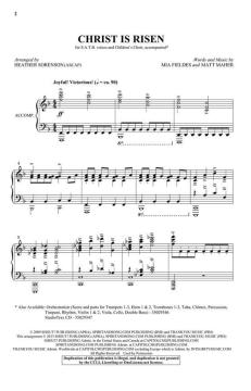 Christ Is Risen von Matt Maher 