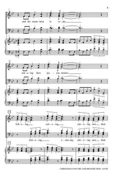 Christmas Fanfare and Benediction von John Purifoy 