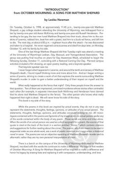 Considering Matthew Shepard von Craig Hella Johnson (Download) 