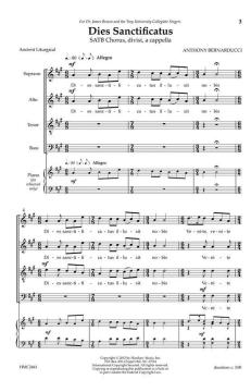 Dies Sanctificatus von Anthony Bernarducci 