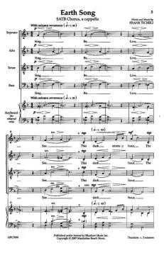 Earth Song von Frank Ticheli 