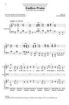 Endless Praise von Jan Sanborn (Download) 