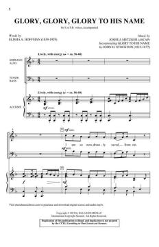 Glory, Glory, Glory to His Name von Joshua Metzger (Download) 