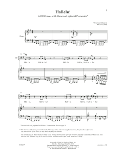 Hallelu von Will Lopes (Download) 