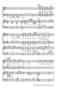 He Comes to Us in Darkness von David Lantz III (Download) 