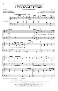 I Can Do All Things von Joseph M. Martin (Download) 