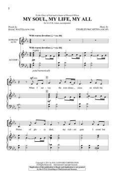 My Soul, My Life, My All von Charles McCartha 
