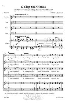O Clap Your Hands von Robert Lau 