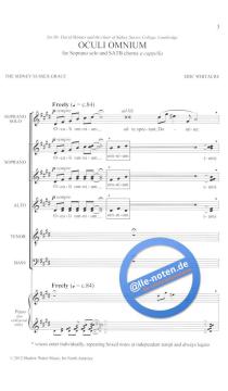 Oculi Omnium von Eric Whitacre (Download) 