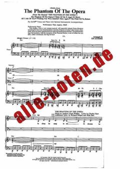 Phantom Of The Opera von Andrew Lloyd Webber (Download) 