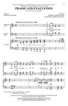 Praise and Exaltation von David Angerman (Download) 