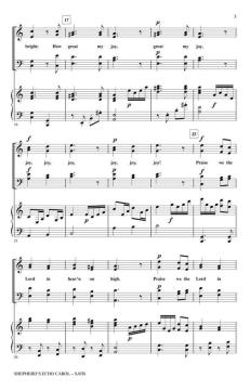 Shepherd's Echo Carol (How Great Our Joy) (Download) 