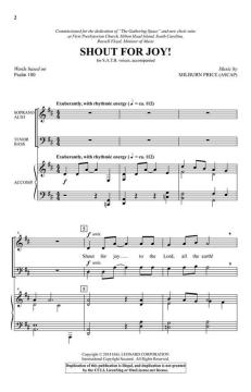 Shout for Joy! von Milburn Price 
