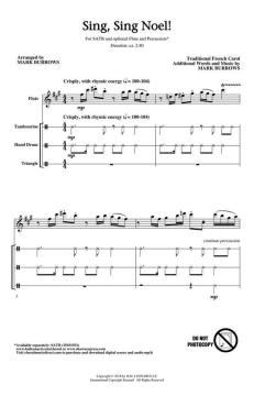 Sing, Sing Noel! von Mark Burrows 