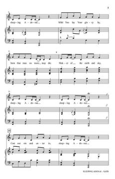 Sleeping Adonai von Heather Sorenson (Download) 