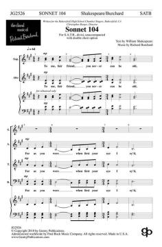 Sonnet 104 von Richard Burchard 