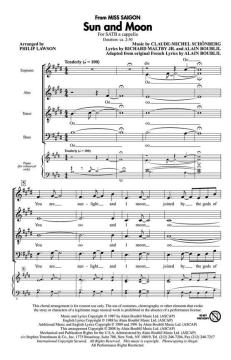 Sun And Moon von Claude-Michel Schönberg (Download) 