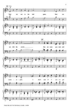 Take Me Out To The Ball Game von Albert von Tilzer (Download) 