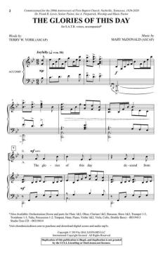 The Glories of This Day von Mary McDonald (Download) 