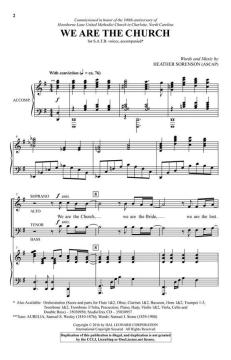 We Are the Church von Heather Sorenson (Download) 