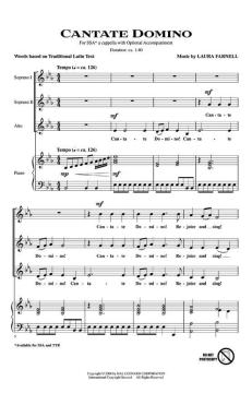 Cantate Domino von Laura Farnell (Download) 