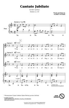 Cantate Jubilate (Audrey Snyder) 