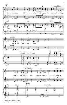 Christmas Lullaby von Jason Robert Brown (Download) 