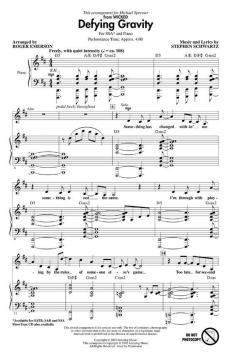 Defying Gravity From Wicked (Download) 
