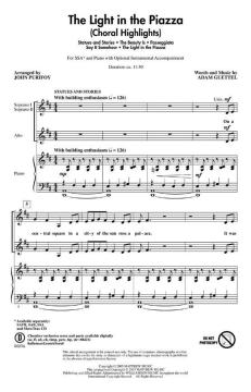 The Light In The Piazza (Choral Highlights) von Adam Guettel (Download) 