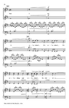 The Light In The Piazza (Choral Highlights) von Adam Guettel (Download) 