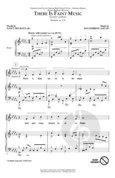 There Is Faint Music (Dan Forrest) 