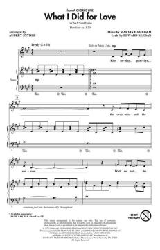 What I Did For Love (Marvin Hamlisch) 