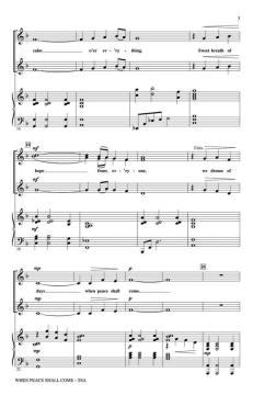 When Peace Shall Come (John Jacobson) 