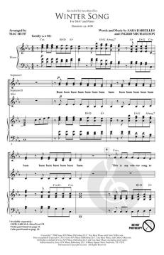Winter Song von Sara Bareilles (Download) 