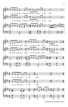 A Festive Call To Praise von Joseph A. Martin (Download) 