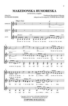 Makedonska Humoreska von Kathleen Rodde (Download) 