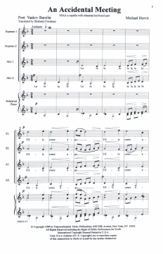 A Child's Journey SSAA With Rehearsal Piano (Michael Horvit) 