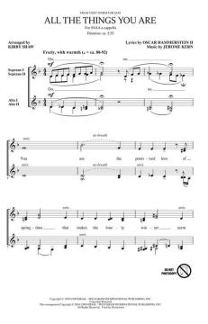 All The Things You Are (Jerome Kern) 