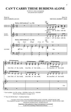 Can't Carry These Burdens Alone von John Parker 