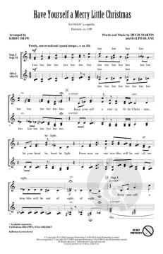 Have Yourself A Merry Little Christmas von Hugh Martin (Download) 