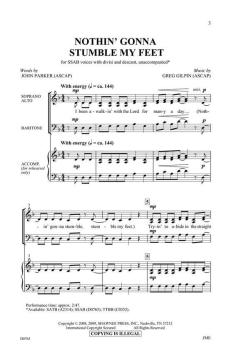 Nothin' Gonna Stumble My Feet von John Parker (Download) 