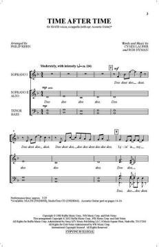 Time After Time von Cyndi Lauper (Download) 