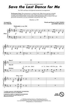 Save The Last Dance For Me von Michael Bublé (Download) 