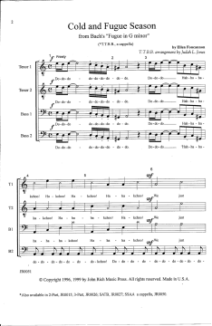Cold And Fugue Season (J.S. Bach) 