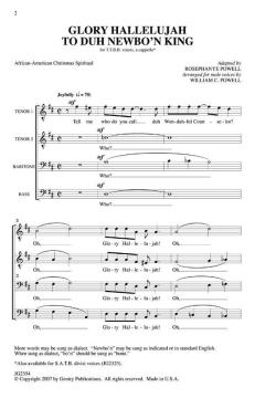 Glory Hallelujah To Duh Newbo'n King! (Download) 